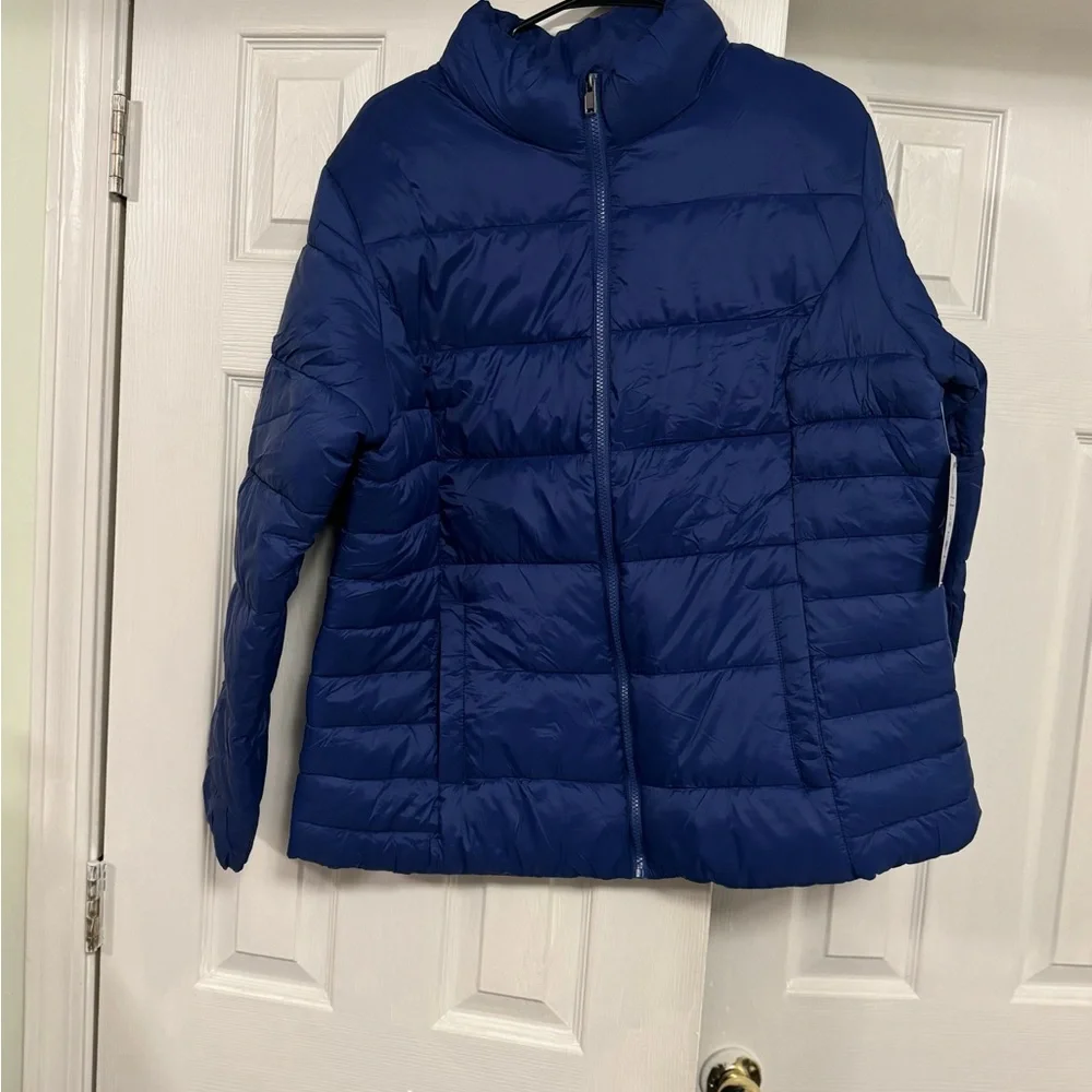 Blue Puffer Jacket from Time and True - Picture 1 of 4